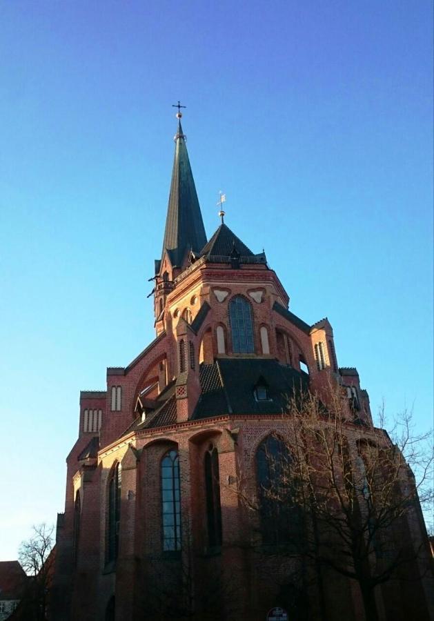 Ferienwohnung An Der Nicolaikirche Lüneburg Esterno foto